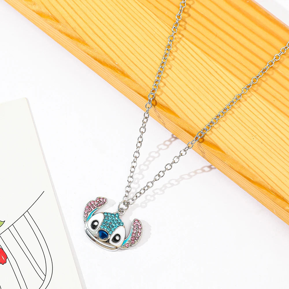 Disney Stitch Cartoon Necklace – Cute and Playful Jewellery